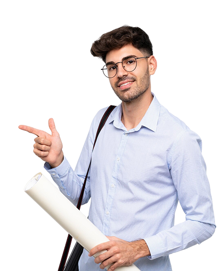 image of Student studying at b arch colleges in Kerala