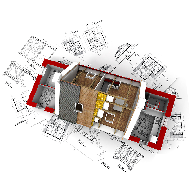 Architecture Floor Plan done by student of B Arch institute in Kerala