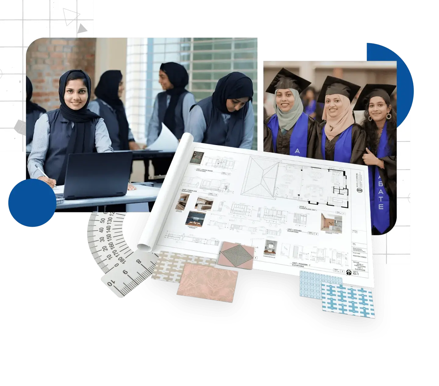 Interior Design Students at Abate, one of the best interior design colleges in Malappuram, Kerala