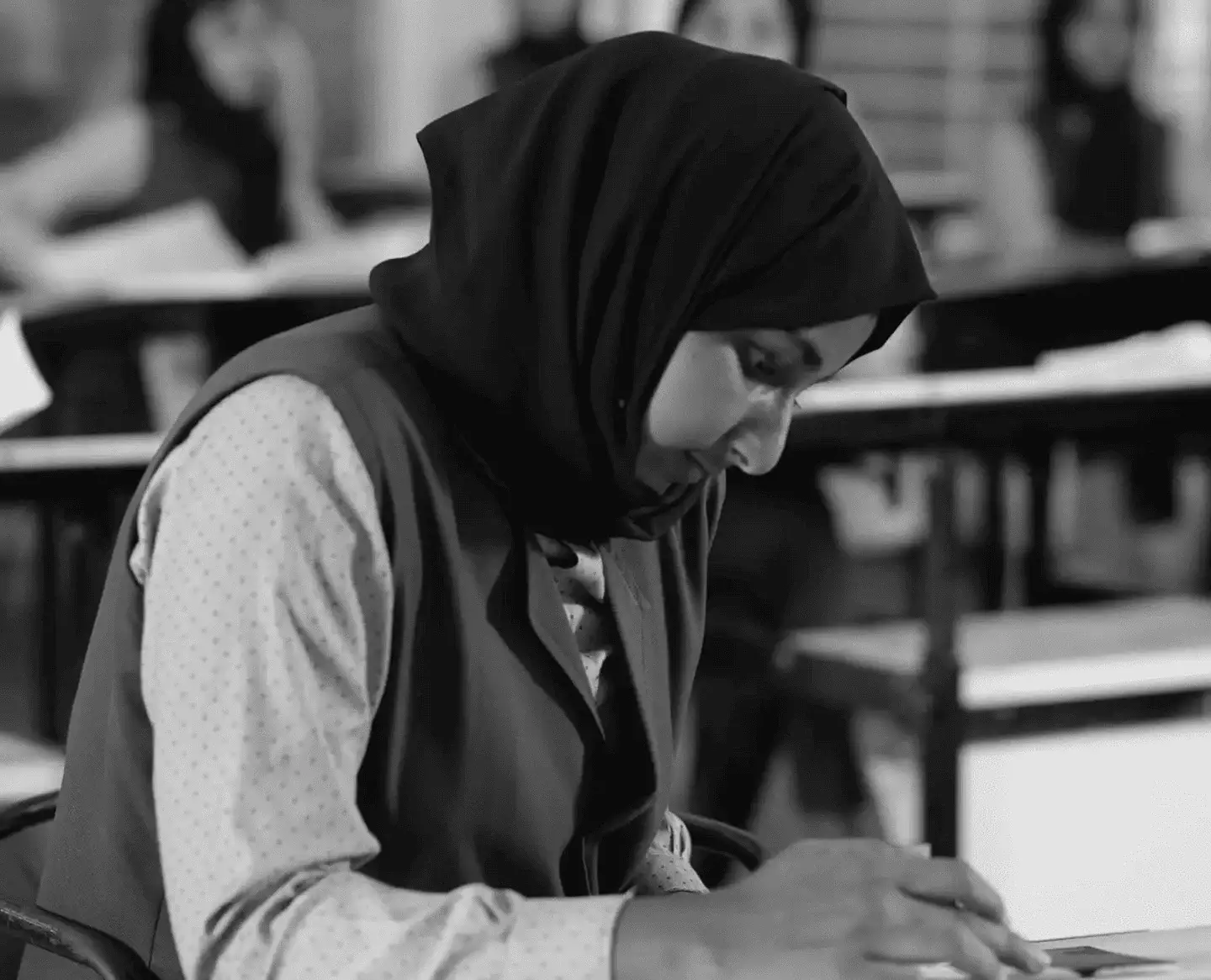 Student studying at Abate interior design college in Malappuram