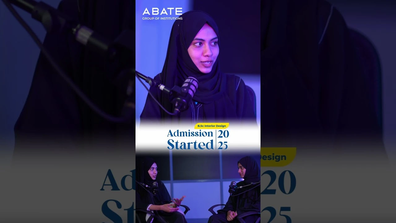 Abate's interior designing student saying about internship